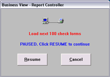 Pause your output to change paper or fix paper jams